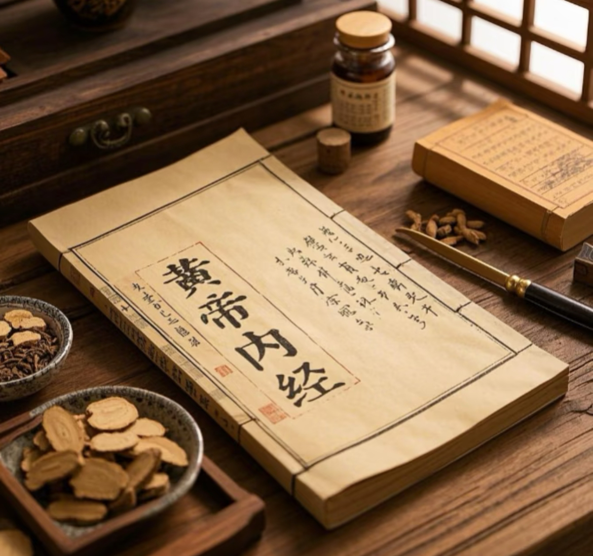 中医起源 - 古代中医药典籍与药材